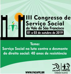 III Congresso de Serviço Social do Vale do São Francisco